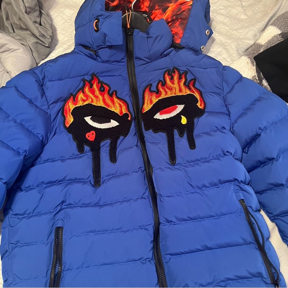 Roku Studio Tear Drip Puffer Jacket.